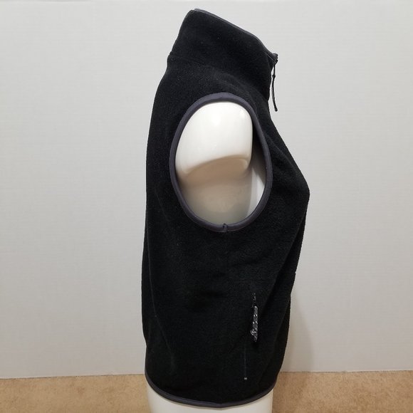 Free Tech vest Medium sleeveless fleece full zip up pockets layering winter fall - Picture 4 of 12